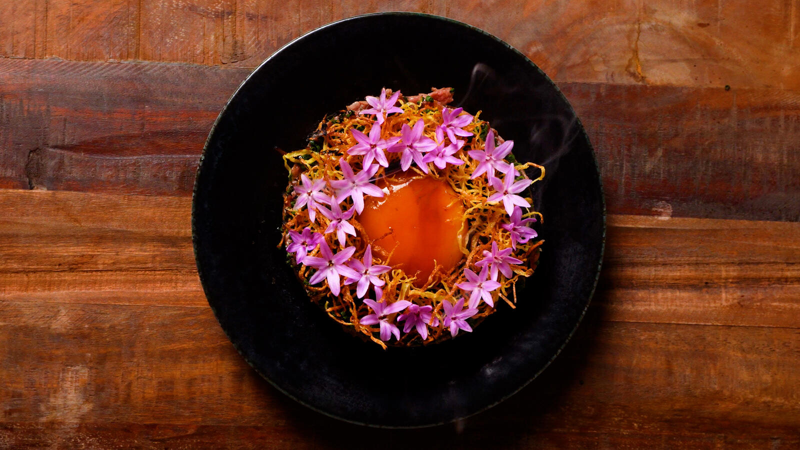Umami packed red thai sticky rice and miso beef tartare sourcing the highest quality beef from uruguay, cooked for a private chef event and client in Quinta do Lago Umami packed red thai sticky rice and miso beef tartare sourcing the highest quality beef from uruguay, cooked for a private chef event and client in Quinta do Lago